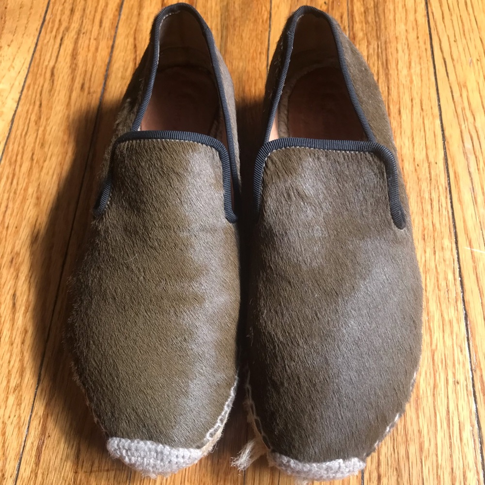 Celine Pony Hair espadrilles sz 37